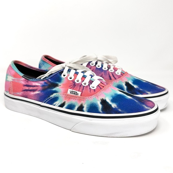 Vans Authentic Skate Shoes - (Tie Dye) Multi/True White - Picture 3 of 16
